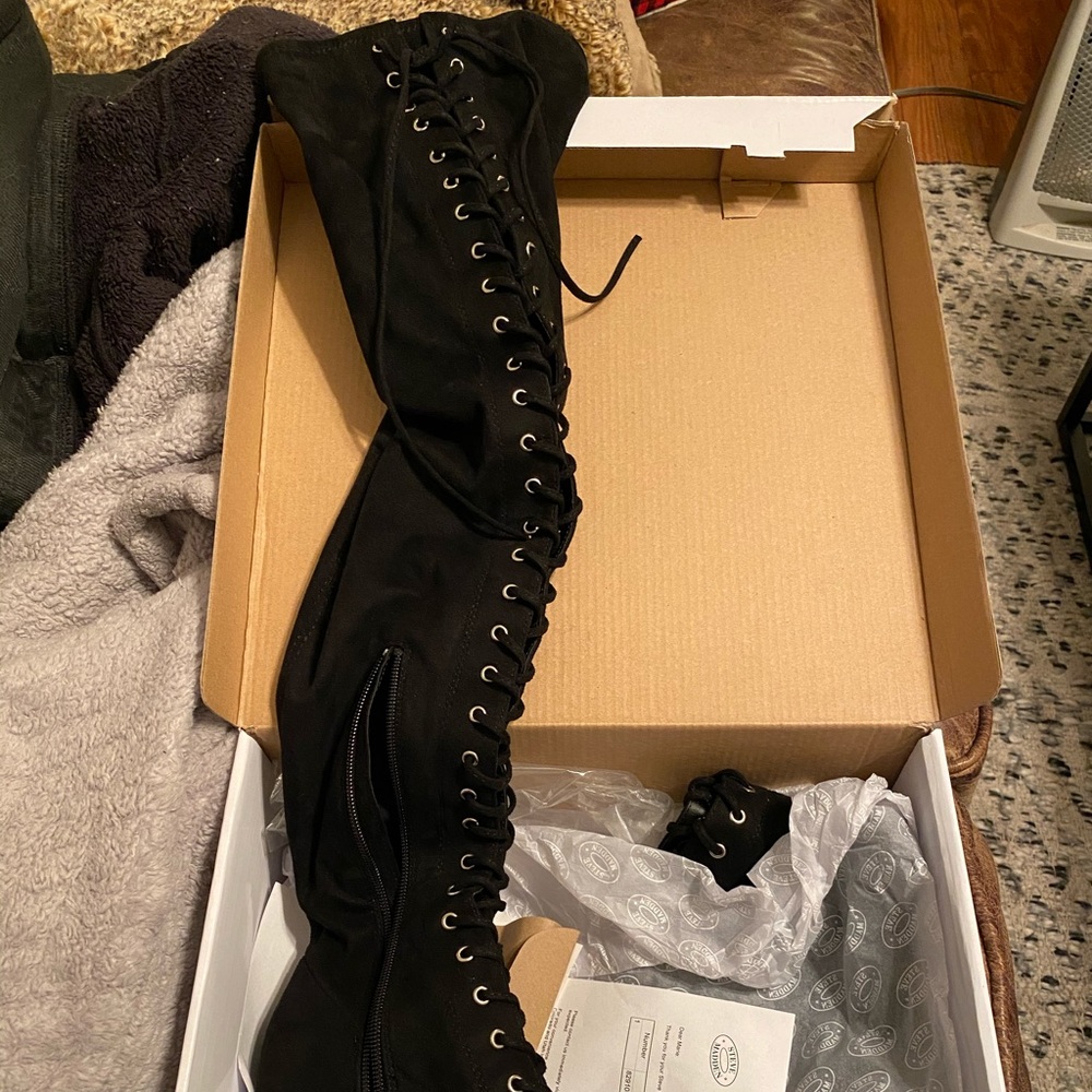 Steve Madden thigh high boots